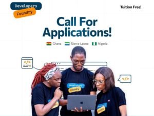 Read more about the article Call For Applications: Developers Foundry 2.0 ( Free Tuition+ Mentorship + Training)