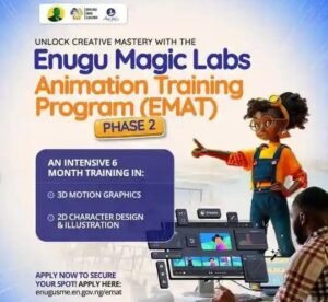 Read more about the article Call For Applications: Enugu Magic Labs Animation Training (EMAT) Program, Batch 2